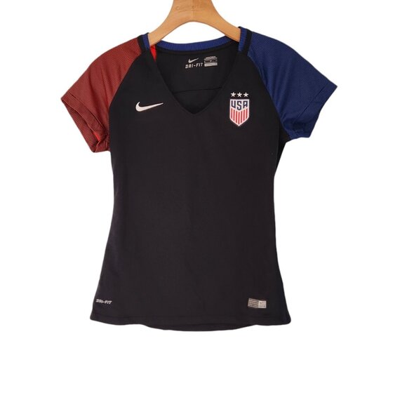 Olympics USA 2016 Away‎ Soccer Jersey Nike Football Shirt Womens Small *Read * - Picture 1 of 15
